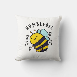 Cojín Decorativo Humble Bee Funny Bumblebee Pun