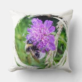 Cojín Decorativo Hummeltraum – Zierkissen mit Naturfoto