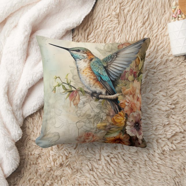 Cojín Decorativo Hummingbird (Manta)