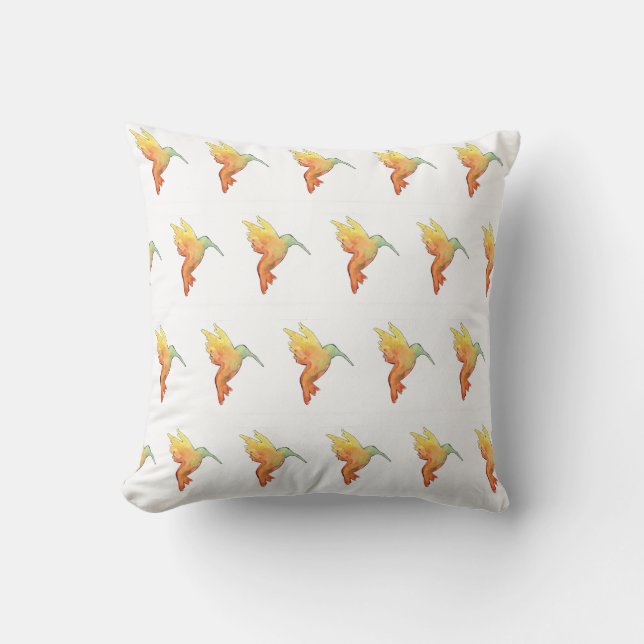 Cojín Decorativo Hummingbirds take flight fabric is perfect for you (Anverso)
