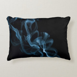 Cojín Decorativo Humo azul