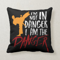 Humor divertido de artes marciales en la lucha con