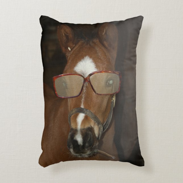 Cojín decorativo humorístico de cigarrillos en el  (Frente (Vertical))