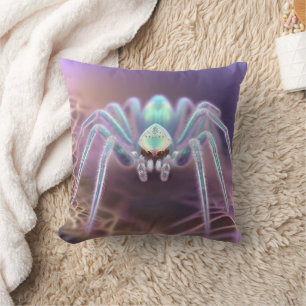 Cojín Decorativo Huntsman 3D Fractal Art Spider,