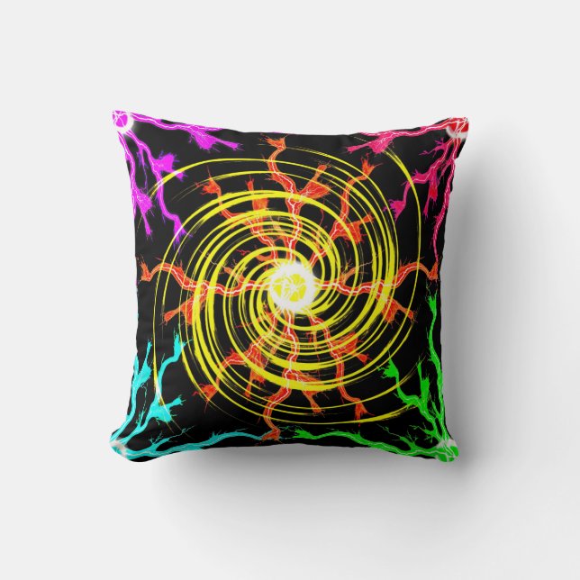 Cojín Decorativo Huracán Pillow (Anverso)