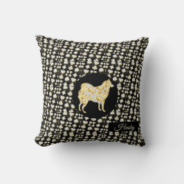 COJÍN DECORATIVO HUSKY BLING