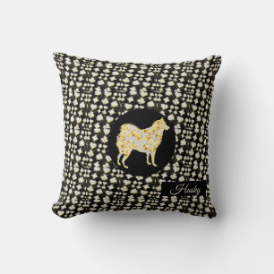 COJÍN DECORATIVO HUSKY BLING