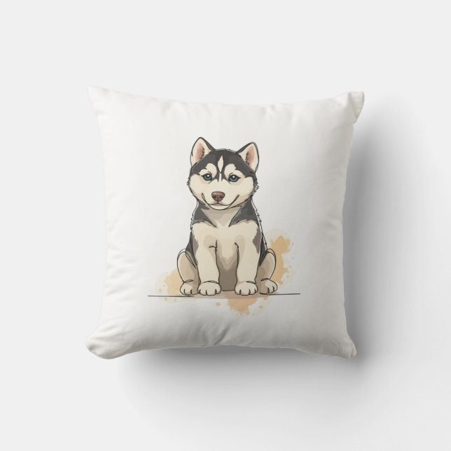 Cojín Decorativo husky coussin (Anverso)