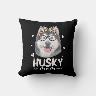 Cojín Decorativo Husky Mom   Regalo de los amantes del perro   Rega