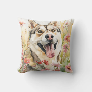 Cojín Decorativo Husky Pillow - Decoración de la casa de un perro d