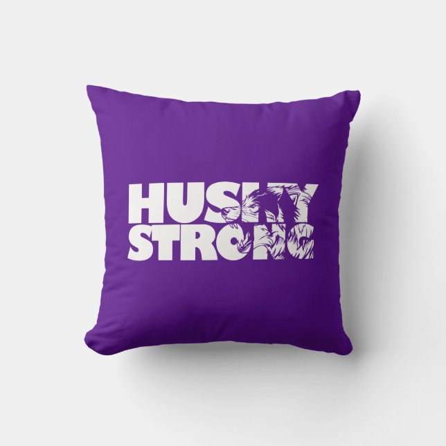 Cojín Decorativo Husky Strong Pillow (Anverso)