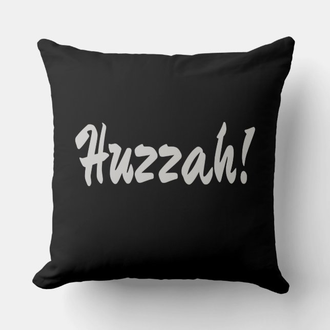 Cojín Decorativo ¡Huzzah! (Anverso)