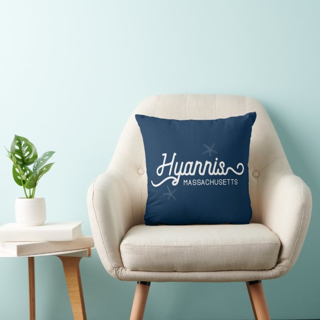 Cojín Decorativo Hyannis Massachusetts Nautical (Silla)