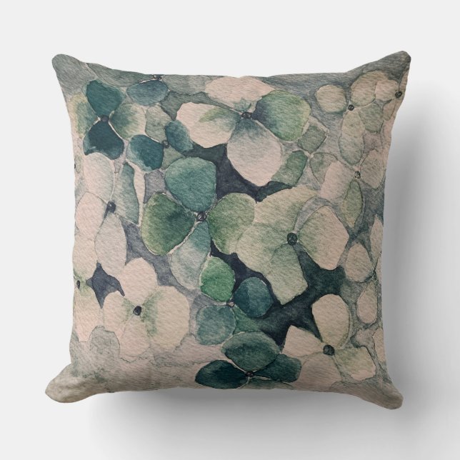 Cojín Decorativo Hydrangea (Anverso)
