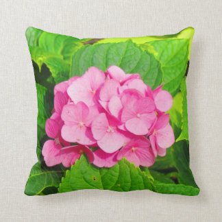 Cojín Decorativo Hydrangea rosado precioso