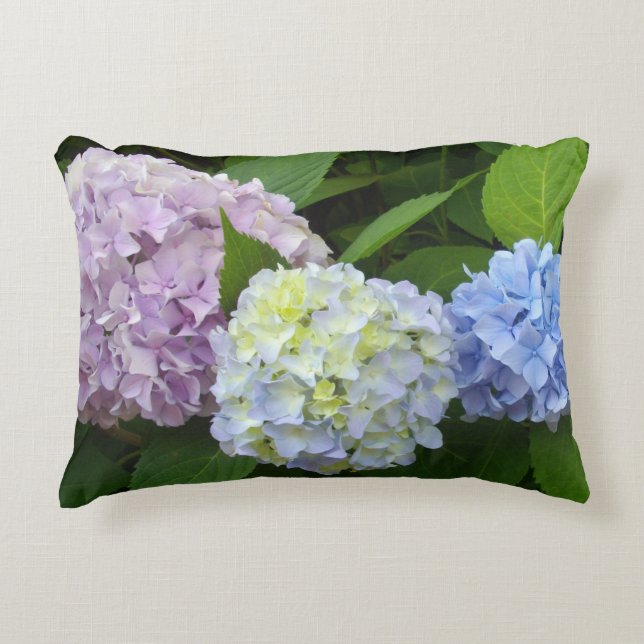 Cojín Decorativo Hydrangeas (Anverso)