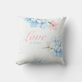 Cojín Decorativo Hydrangeas Pastel Bloom