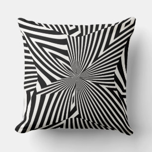 Cojín Decorativo Hyper Black y White