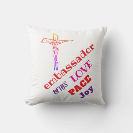 Cojín Decorativo I AM ambassador of his LOVE 