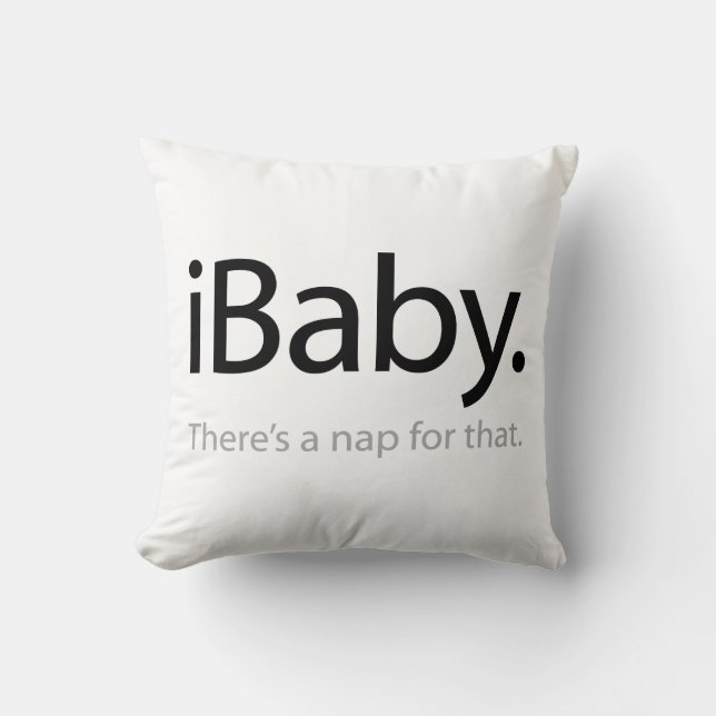 Cojín Decorativo i Baby - Hay una siesta para eso (iBaby) (Anverso)