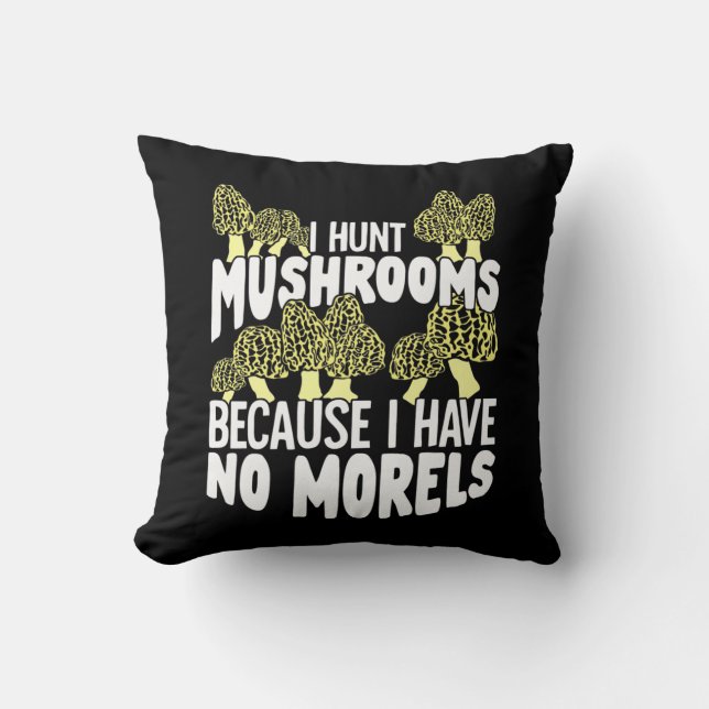 Cojín Decorativo I Hunt Mushrooms (Anverso)