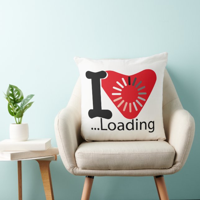 COJÍN DECORATIVO I LOADING HEART BY MASANSER PIXELAT (Silla)