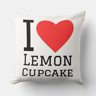 Cojín Decorativo I love lemon cupcake