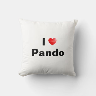 Cojín Decorativo I love Pando