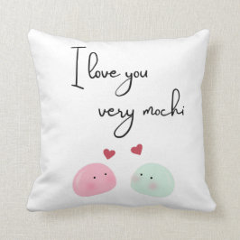 Cojín Decorativo I love you very mochi