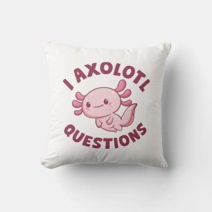 Cojín Decorativo I Preguntas Axolotl