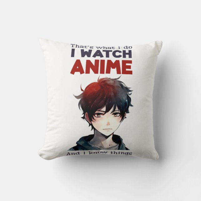 Cojín Decorativo i watch Anime (Anverso)