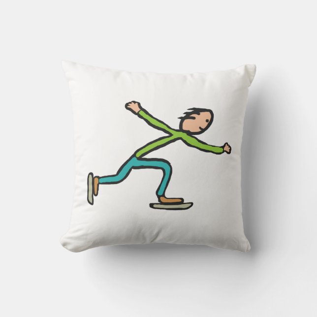 Cojín Decorativo Ice Skating (Anverso)