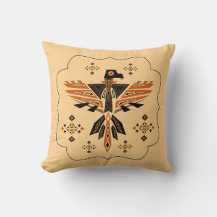 Cojín Decorativo Icono de águila con marco