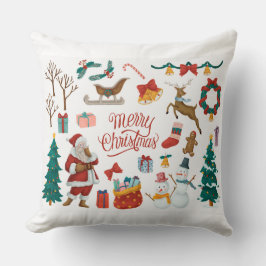 Cojín Decorativo Icono de Navidad