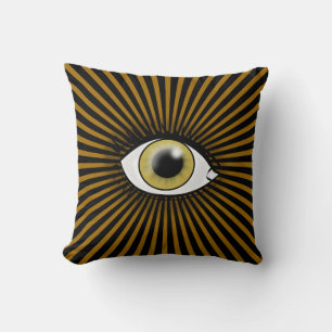 Cojín Decorativo icono de Ojo Avellana