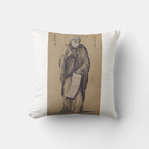 Cojín Decorativo Icono de San Elías el Profeta Arte Sagrado