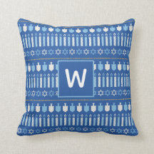 Iconos Festivos de Dreidel Hanukkah Fiesta Azul Or