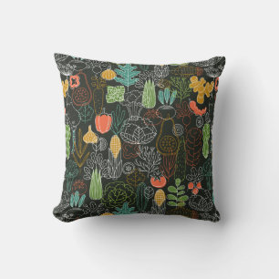 Cojín Decorativo Iconos vegetales