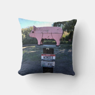 Cojín Decorativo Idaho Wonder Pig, Gracioso