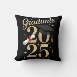 Cojín Decorativo Idea de regalo de graduación 2025