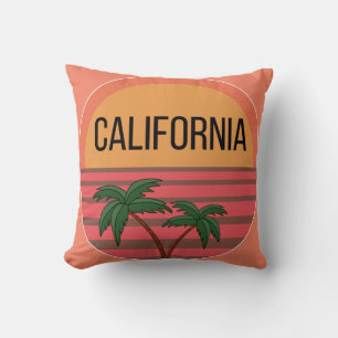 Cojín Decorativo Ideas de regalo de diseño de California Palmas de 
