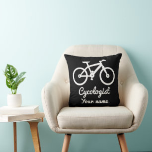 Cojín Decorativo Ideas de regalos personalizados de Cycologist Love