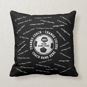 Cojín Decorativo Ideas de regalos personalizados para entrenadores