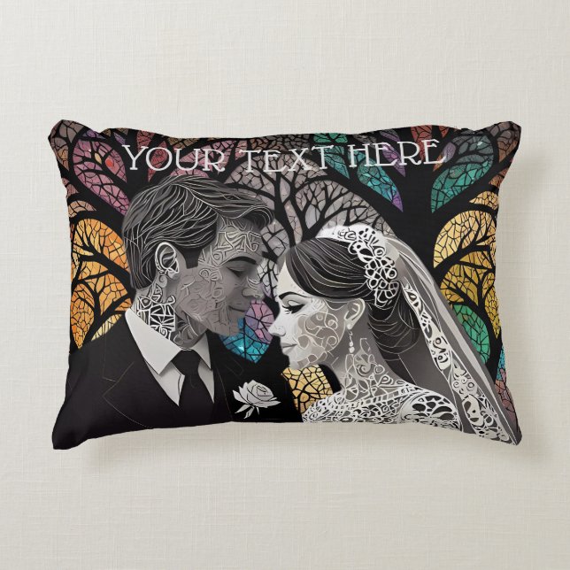 Cojín Decorativo ideas y regalos bodas (Anverso)