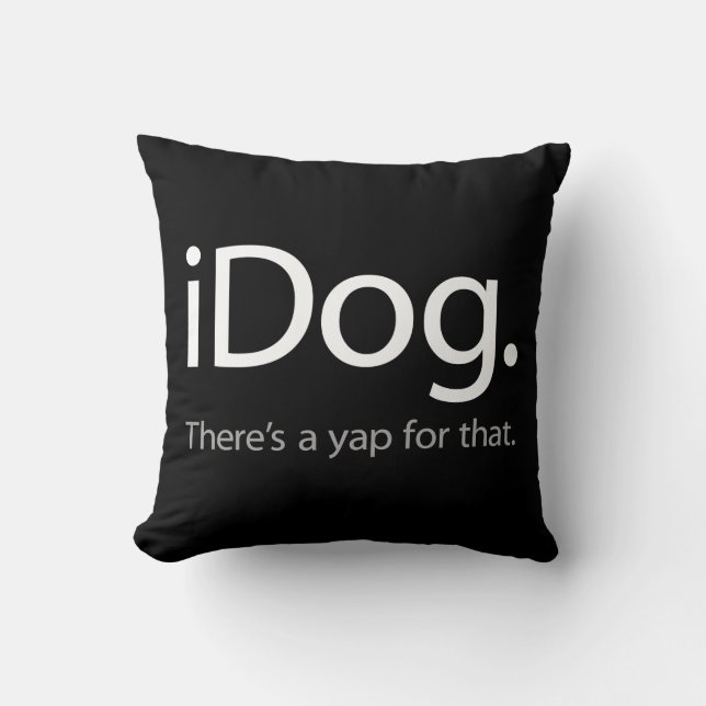 Cojín Decorativo iDog-blanco.ai (Anverso)