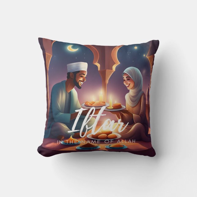 Cojín Decorativo Iftar Husband y Wife Cushion (Anverso)