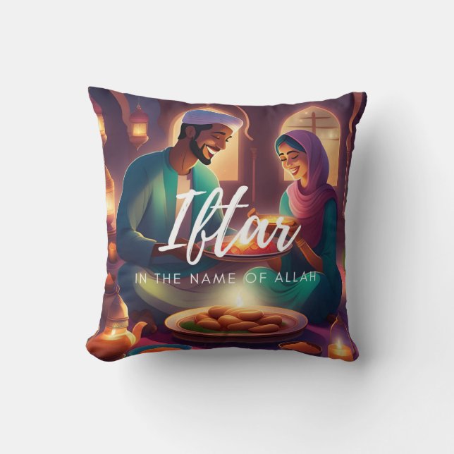 Cojín Decorativo Iftar Husband y Wife Cushion (Anverso)