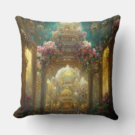 Cojín Decorativo Iglesia de las Flores de Fantasía - Pillow