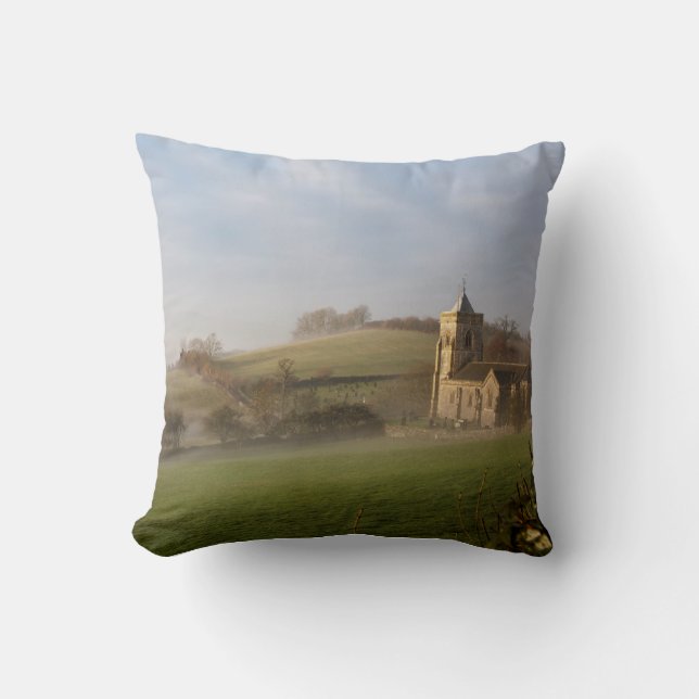 Cojín Decorativo Iglesia de Santa María Crosthwaite (Anverso)