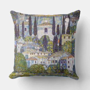 Cojín Decorativo Iglesia en Cassone, Gustav Klimt